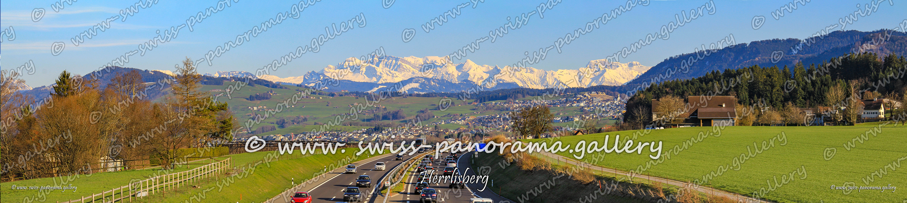 Albis Pass Panorama Alpenpanorame