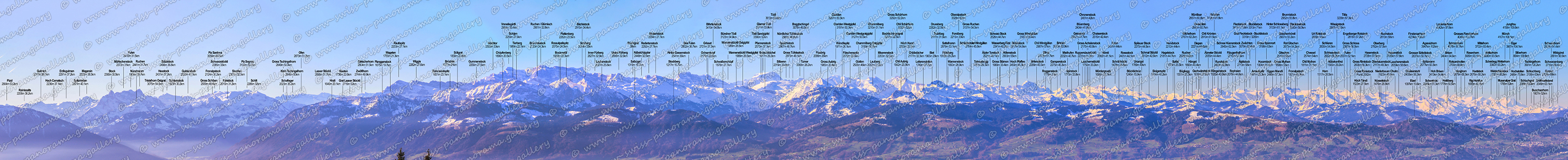 Panorama Bachtel Alpenpanorama