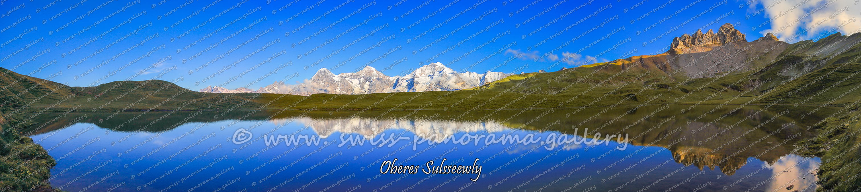 swiss panorama gallery Berner Alpen panorama Lobhornhütte Oberes Sulsseewly