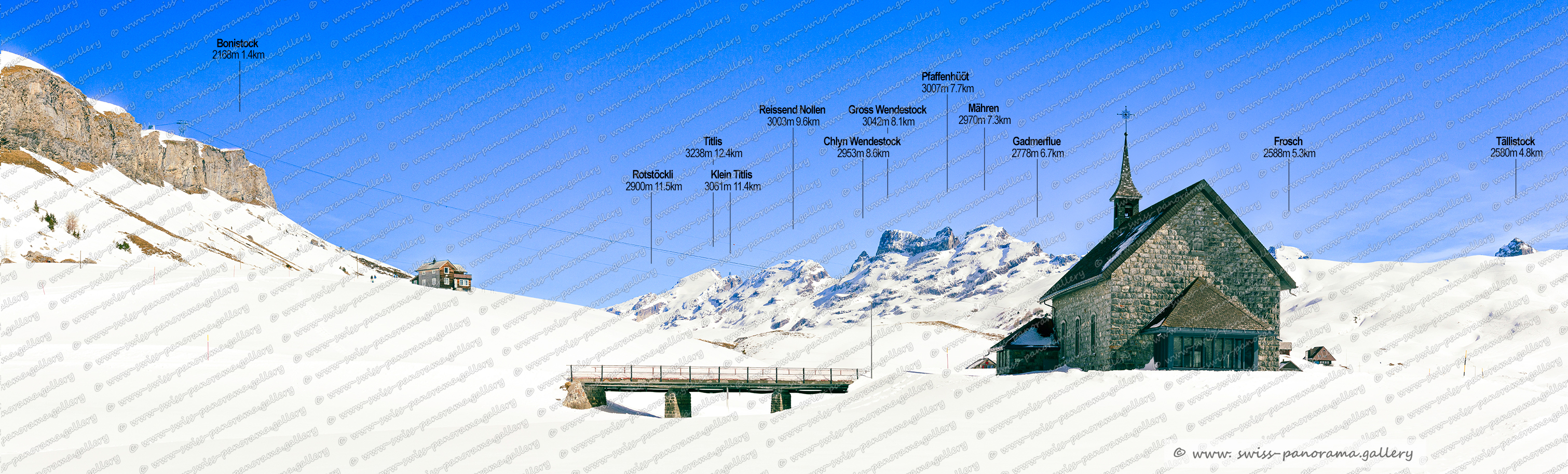 swiss-panorama.gallery, swiss panorama gallery, Beschriftetes Schweizer Alpenpanorama Melchsee Frutt, High resolution panorama photos from Switzerland, Panoramic picture of the Swiss Alps, Panoramic photos of the Swiss Alps, Beschriftetes Panorama Melchsee Frutt, Swiss Alps, swiss-panorama.gallery, famous Swiss Alps, Swiss Panorama Gallery, labelled mountain panorama from Switzerland, mountain panoramas from Switzerland, Panoramic photo of the Swiss mountains,  Iconic Swiss Alps, Swiss Alps; Alpenpanorama beschriftet; Schweizer Bergpanoramen, Melchsee Kapelle, Melchsee Frutt, Titlis, Reissend Nollen,  Grosser Wendenstock, 