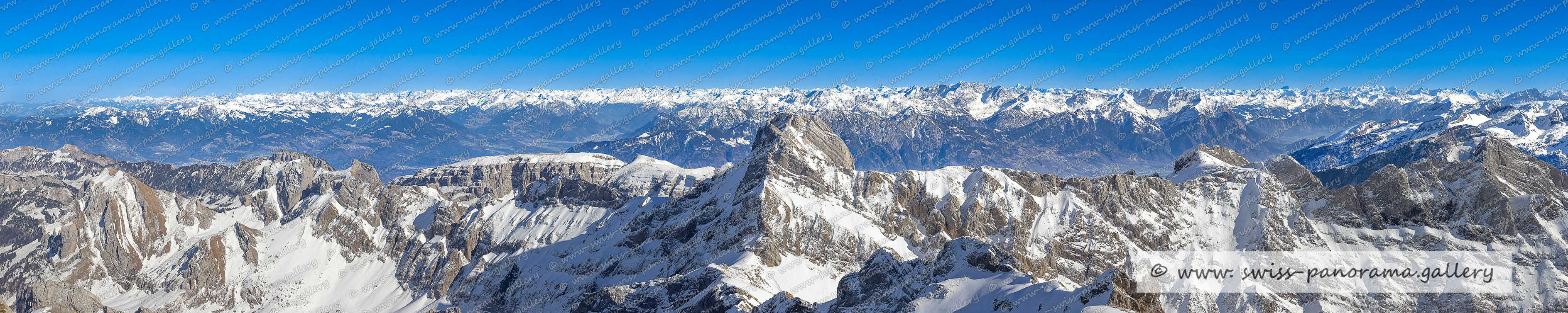 Oberes Toggenburg Churfirsten Alpen Panorama Alpenpanorama