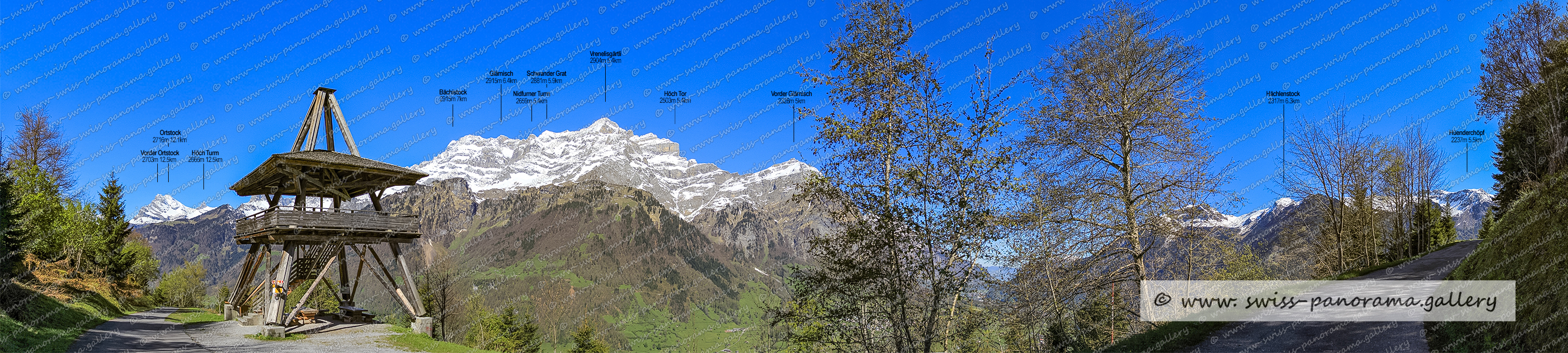 Beschriftetes Alpenpanorama vom Schwanderturm, Kanton Glarus, Schweizer Alpenpanorama, Chamerstock 2161m GL, Zuetriibistock 2644m GL 18.1km, Tödi 3612m GL/GR Romanisch: Piz Russein, Gemsfairenstock 2972m UR, Chammliberg 3215m UR   , Riet Stöckli 1848m GL, Clariden 3267m UR, Clariden Westgipfel 3191m, Höch Turm 2666m SZ (Glattalp/Braunwald), Speichstock 2966m, Vorder Ortstock 2703m SZ/UR, First 1997m GL (beim Oberblegisee Glärnisch Massiv), Ortstock 2716m SZ/UR, Grisset 2721m, Vorder Eggstock 2449m GL Braunwald, Bös Fulen 2802m GL SZ nähe Glärnisch, Chnügrat 1857m  Braunwald, Rad 2661m  (Glärnisch Massiv), Bösbächistock 2659m GL, Wissgandstock2405m GL (Vorderchammstoc, Glärnisch 2915m  , Spitzisteinturm 2667m GL               Glärnischk), Hinter Eggstock 2455m, Ijenstock 1677m GL, Leuggelenstock 1721m GL  , Nidfurner Turm 2659m  Glärnisch, Schwander Grat 2881m, Bächistock 2915m, Vrenelisgärtli 2904m (Glärnisch) , Nidfurner First 2050m, Höch Tor 2503m  (Glärnisch) , Hinter Geissbützistock 2718m, Schwösteren 1948m (Vorder Glärnisch), Höchnasen 2195m GL (Wiggis/Rautispitz), Bärenstichchopf 1664m GL (nähe Rautispitz) , Rautispitz 2283m GL , Wiggis 2282m GL   (Rautispitz), Habrütispitz 1274m 36.1km   Region Atzmännig, Federispitz 1865m SG , Vorder Glärnisch 2328m , Tweralpspitz 1332m Region Atzmännig, Schlafstein 2058m  GL, Hächlenstock 2317m GL , Schilt 2299m   GL, Breitchamm 2395m  GL, Kriesegg 1988m GL  bei Schafleger, Hüenderchöpf  2237m GL , Höch 2425m GL, Tristli 2286m GL (Schilt), Chli Höch 2399m GL, Gufelstock 2435m GL , swiss-panorama.gellery, swiss Alps, mountain panorama from Switzerland, swiss-panorama.gellery, swiss Alps, mountain panorama from Switzerland, swiss panorama, gallery, Famous Swiss Alps, Swiss Panorama Gallery, labelled mountain panorama from Switzerland,     