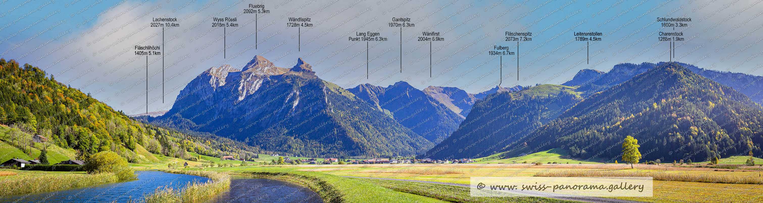 Beschriftetes Alpenpanorama vom Schwanderturm, Kanton Schwyz, Schweizer Alpenpanorama, labelled mountain panorames from Switzerland, Gross Aubrig 1695m 9.9km, Chli Aubrig 1642m 8.7km, Bülhöchi 1425m 6.9km, Wändlispitz 1971m 12.7km, Gipfel Vrenelisgärtli 2904m 24.6km, Glärnisch 2914m 24.2km, Fluebrig 2092m 12.9km, Wyss Rössli, Turner 2068m 13.5km, Ruchen 2901m 23.4km, Silberen 2318m 19.7km, Bös Fulen 2802m 24km, Fulberg 1934m 14.6km, Wänifirst 2004m 14.8km, Gantspitz 1970m 14.2km, Sattelchopf 1316m 5.5km, Lang Eggen Punkt 1945m 13.8km, Bockmattli 1932m 15.8km, Leiterenstollen 1789m 12.4km, Chöpfenberg 1879m 16.1km, Schlundwaldstock 1600m 11.1km, Fläschenspitz 2073m 15.2km, Tierberg 1932m 16.6km, Hoch Hund 2215m 16.6km, Biet 1965m 13.1km, Amselspitz 1491m 5.9km, Gross Mythen 1898m, Klein Mythen & Haggenspitz 1811m, Windwurf  1397m 5.1km, Nüsellstück 1478m 7.4km, Nüsellstück 1478m 7.4km, Horn 1517m 9.2km, Chli Amslen 1399m 5.1km, Freiherrenberg 1110 m, Bögliegg 1551m 6.6km, Druesberg 2282m 16.3km, Fidlisbach 1919m 13.2km, Schlundwaldstock 1600m 11.1km, swiss-panorama.galler, swiss panorama, Schweizer Bergpanorame, Swiss Alps, swiss panorama gallery, Natur Panorama Sihlsee, Schwyzer Alpenpanorama,