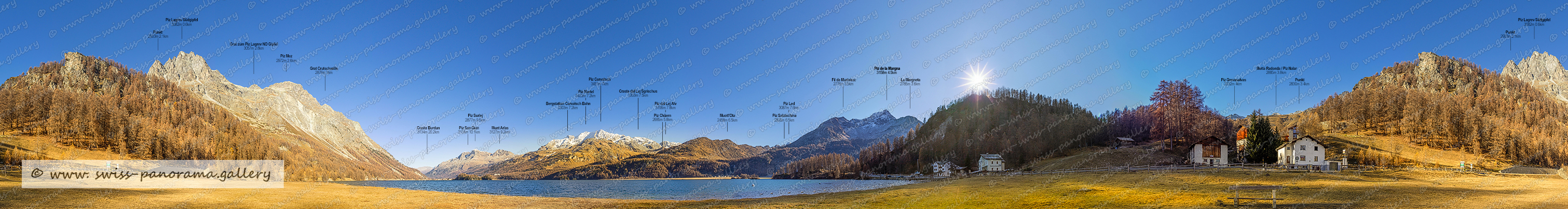 Beschriftetes Alpenpanorama, Silsersee – Plaun da Lej, Beschriftetes Schweizer 360 Grad Alpenpanorama, High resolution panorama photos from Switzerland, Panoramic picture of the Swiss Alps, Panoramic photos of the Swiss Alps, Beschriftetes Panorama Säntis, Swiss Alps, swiss-panorama.gallery, famous Swiss Alps, Swiss Panorama Gallery, labelled mountain panorama from Switzerland, mountain panoramas from Switzerland, Panoramic photo of the Swiss mountains,  Iconic Swiss Alps, panoramic photo prints, Grat Fil da Murtairacc (GR) – Bregaglia, Piz de la Margna 3158m Kopie 2, La Margneta 2785m, Piz de la Margna 3158m, Piz Lagrev Grat Winter Gipfel 3085m, Crutscharöls (2876m), Grat Crasta Burdun (GR) – Samedan, Hauptgipfel Piz Surlej 2877m  (GR) – Silvaplana,  Hauptgipfel Piz San Gian (GR) – Silvaplana, Hauptgipfel Munt Arlas 3127m, Piz Mez, Piz Murtel 3433m (GR) – Samedan, Piz LagredvSüdgipfel 3082m Kopie 3, Punkt 2903m Kopie, Piz Lagredv Südgipfel 3082m, Grat Crasta dal Lej Sgrischus 3303m, Bergstation Corvatsch Bahn 3303m, Alpiner Gipfel Piz Corvatsch (GR) – Samedan, Hauptgipfel Piz dal Lej Alv 3196m (GR) – Samedan, Gipfel Piz Chüern 2685m (GR) - Sils im Engadin/Segl, Piz Led 3087m (GR) - Sils im Engadin/Segl, Hauptgipfel Piz Salatschina 2826m, Muote'Ota 2458m 3.8km, 