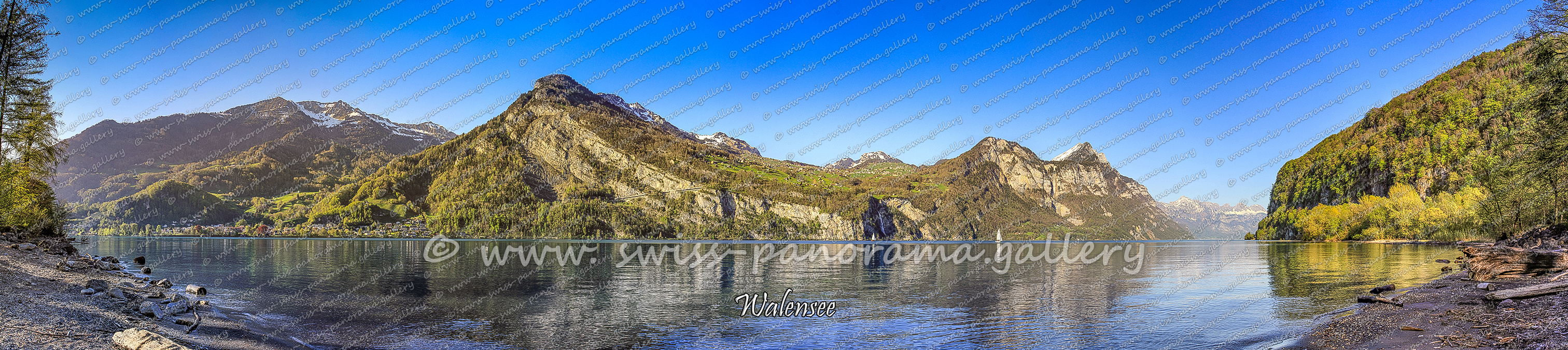 Walensee Glarner Alpenpanorama